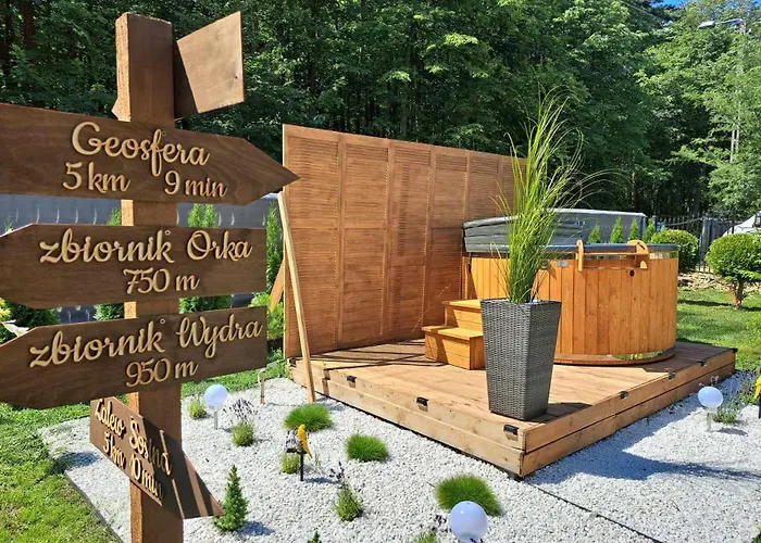 Lesny Zakatek Malediwy Jacuzzi Free Horská chata